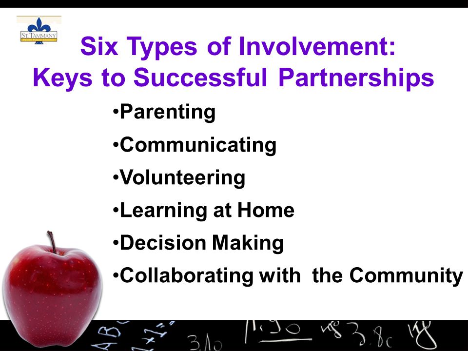 Six Types of Involvement: Keys to Successful Partnerships