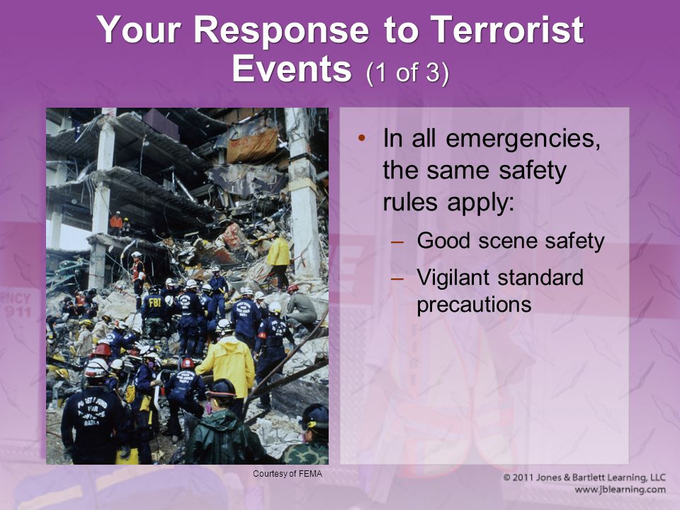 Your Response to Terrorist Events (1 of 3)