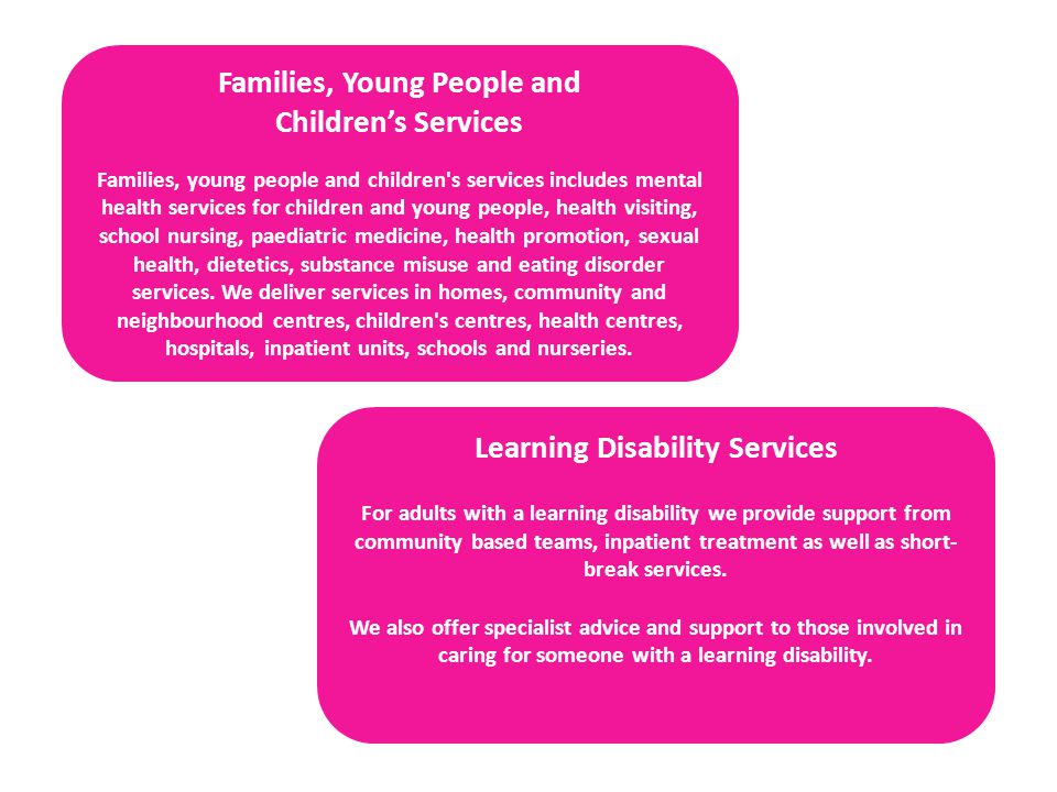 Learning Disability Services
