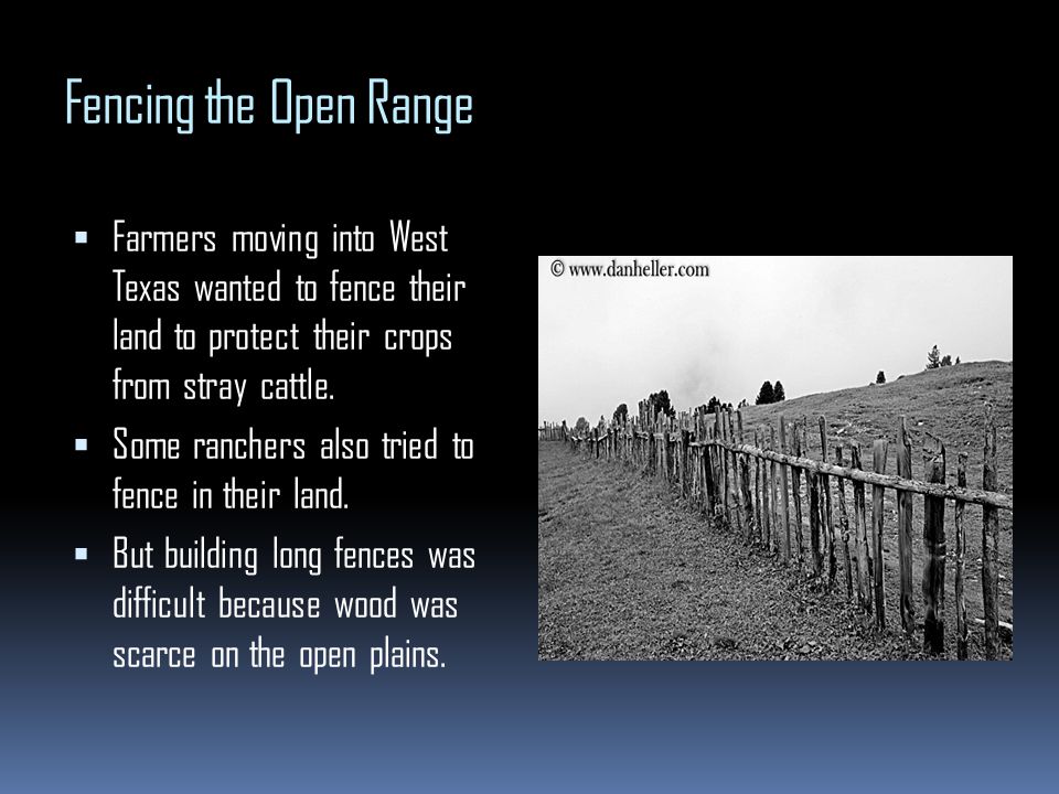 21 4 The Closing Of The Open Range Ppt Download