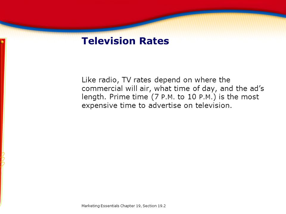 Television Rates