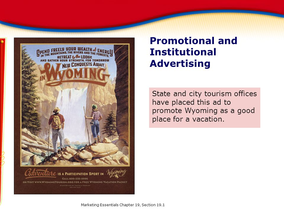 Promotional and Institutional Advertising