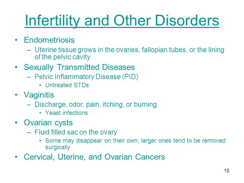 Infertility and Other Disorders