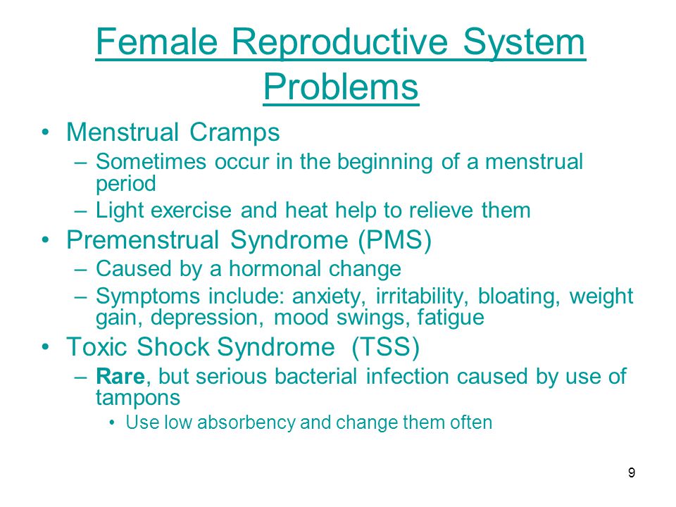 Female Reproductive System Problems