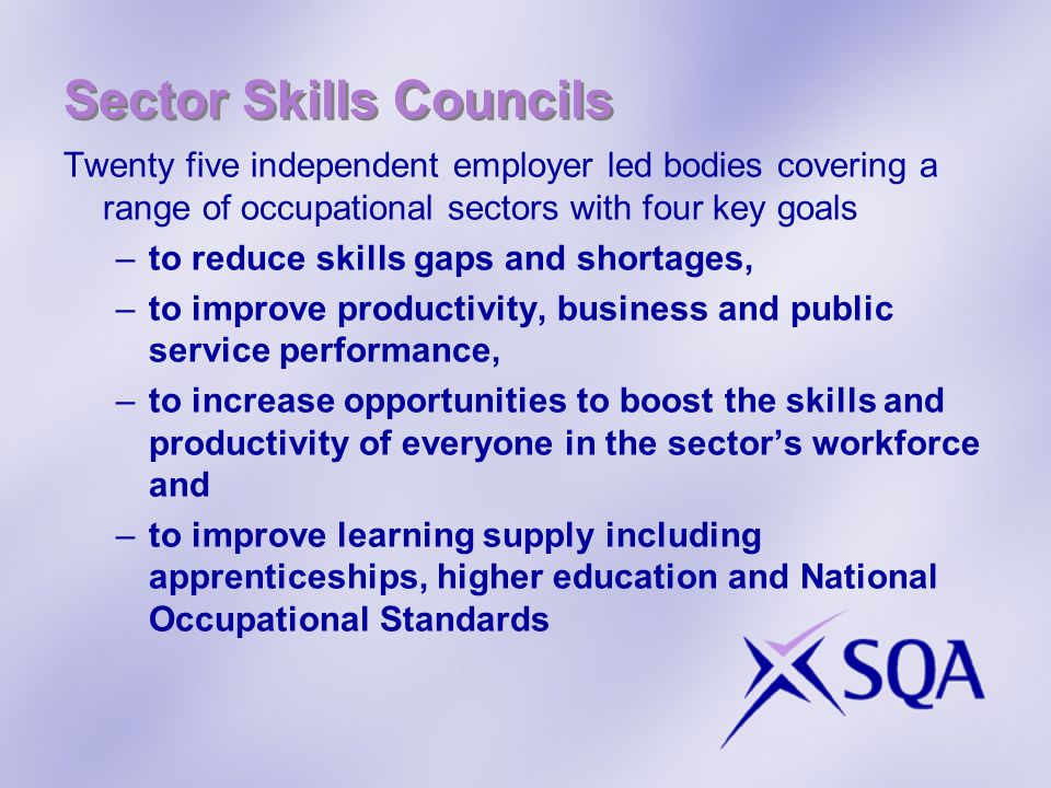 Sector Skills Councils