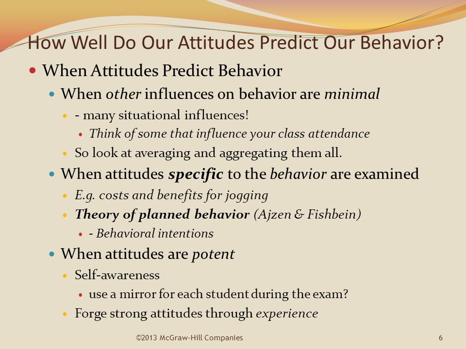 David Myers 11e Behavior And Attitudes Ppt Download