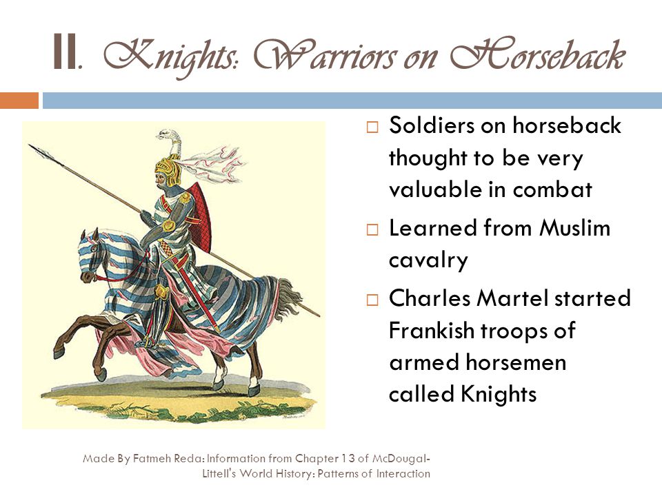 II. Knights: Warriors on Horseback