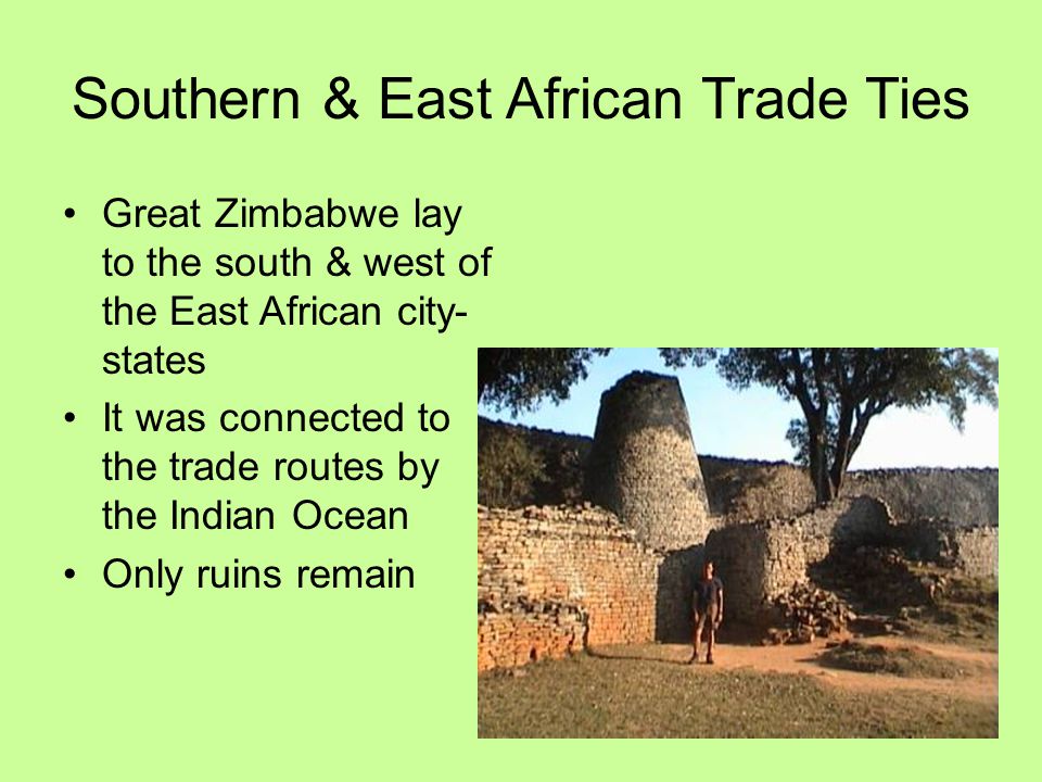 Southern & East African Trade Ties