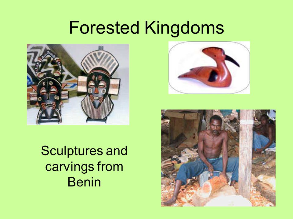 Sculptures and carvings from Benin