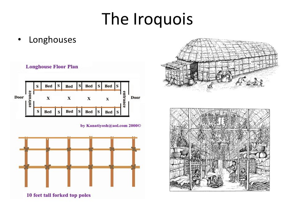 The Iroquois Longhouses