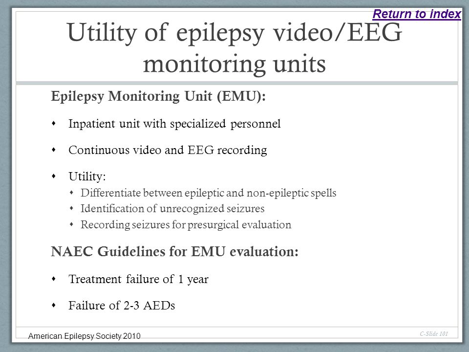 Epilepsy Monitoring Unit – Los Angeles, CA