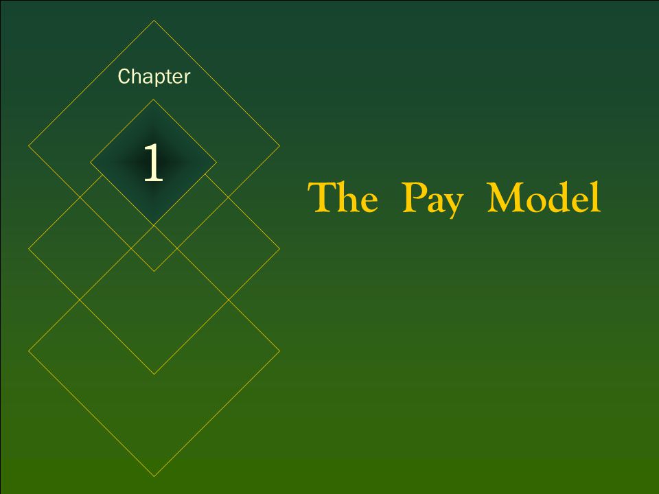 Chapter 1 The Pay Model