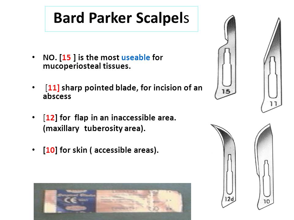 Scalpel Handles No 3 Most Common No Ppt Video Online Download