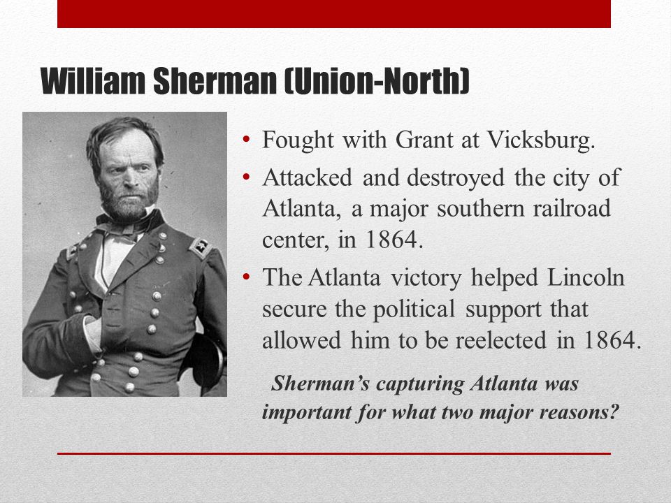 William Sherman (Union-North)