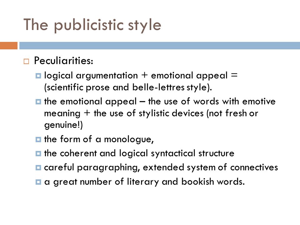 Classification of functional styles - ppt video online download