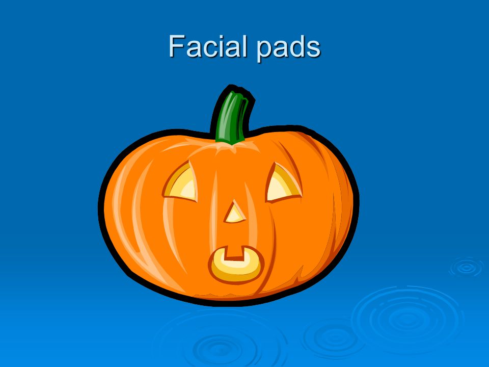 Facial pads