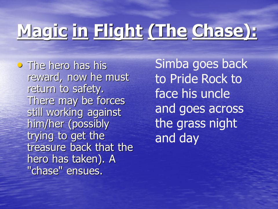 Magic in Flight (The Chase):