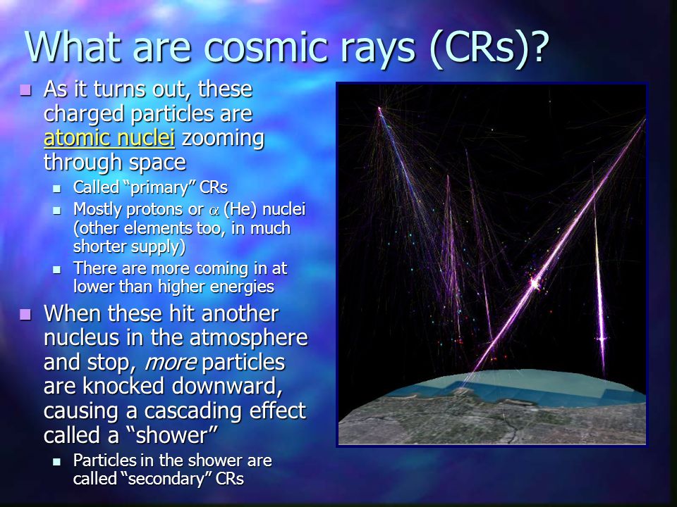 Outline: Cosmic rays History and Discovery Composition and propagation - ppt video online download