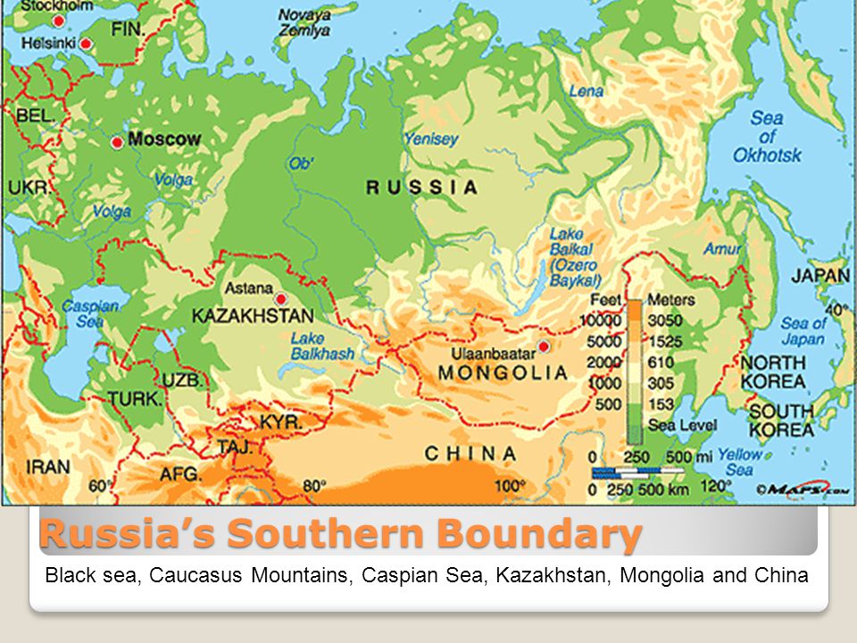 Russia’s Southern Boundary