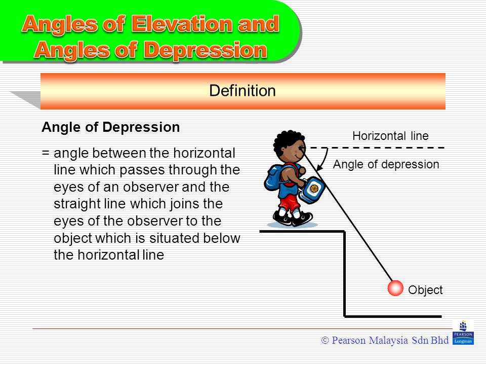 Angles of Elevation and Angles of Depression