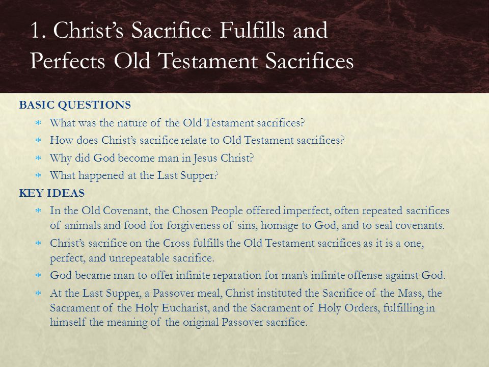 What is the meaning of sacrifices must be made ? - Question