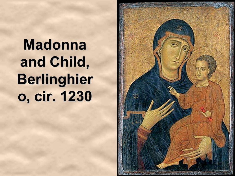Madonna and Child, Berlinghiero, cir. 1230