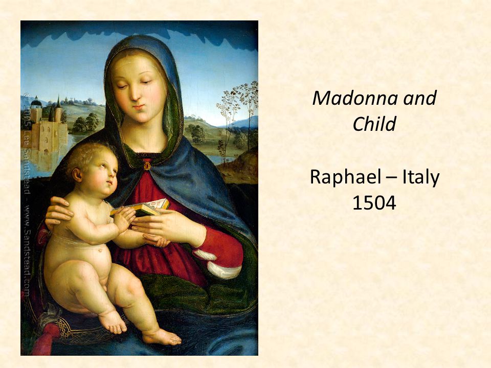 Madonna and Child Raphael – Italy 1504