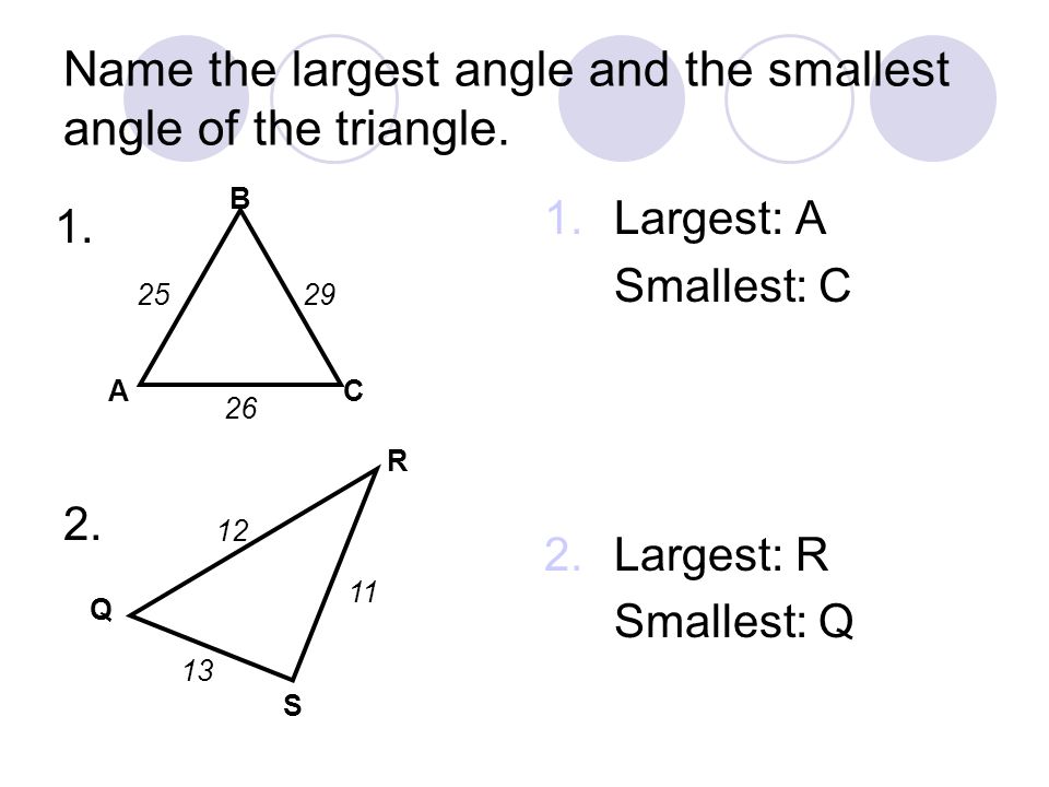 Name The Smallest Angle Of Abc 36+ Pages Answer [1.3mb] - Latest Update 