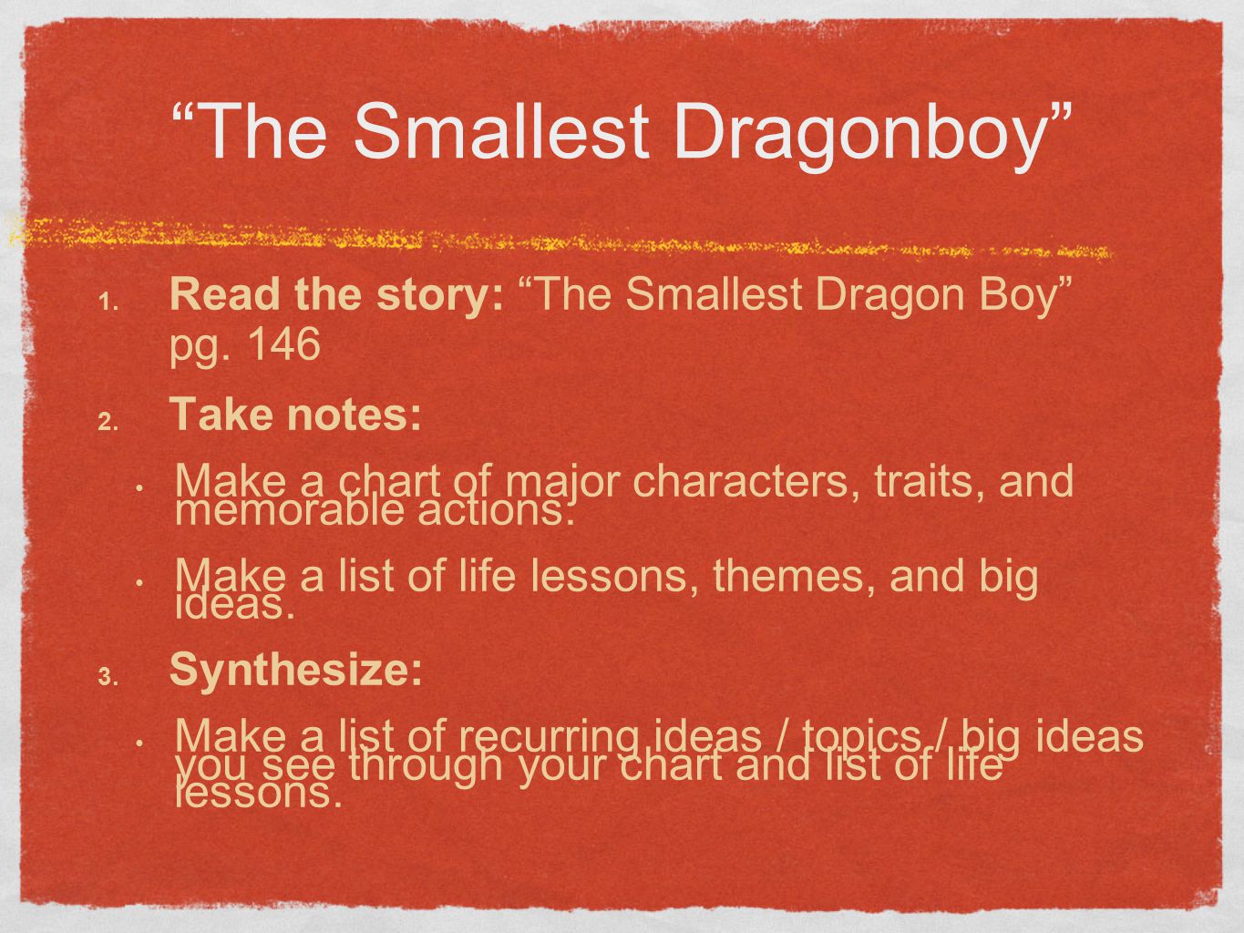 the smallest dragon