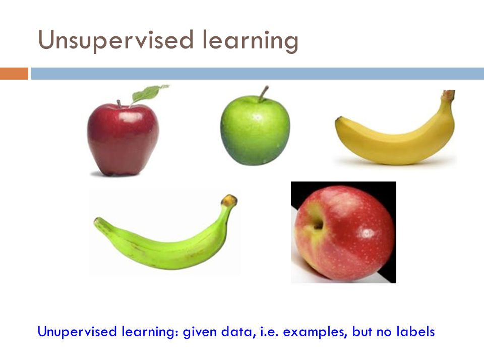 unsupervised learning real life example