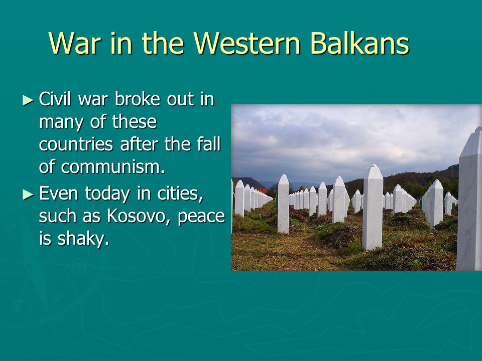 War in the Western Balkans