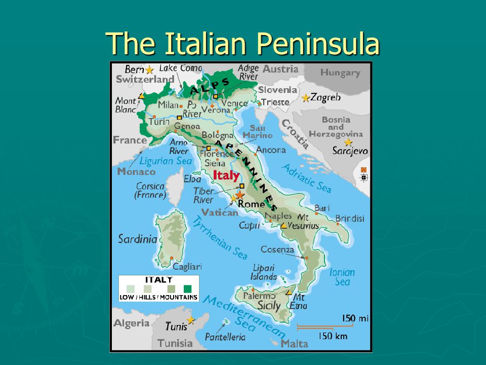 The Italian Peninsula
