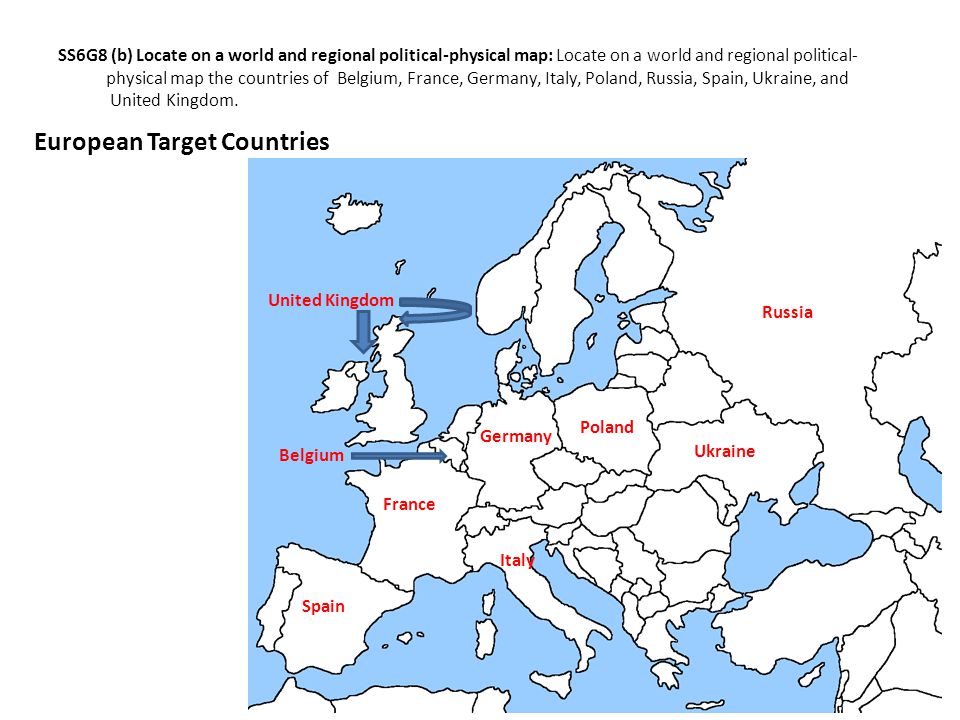 European Target Countries