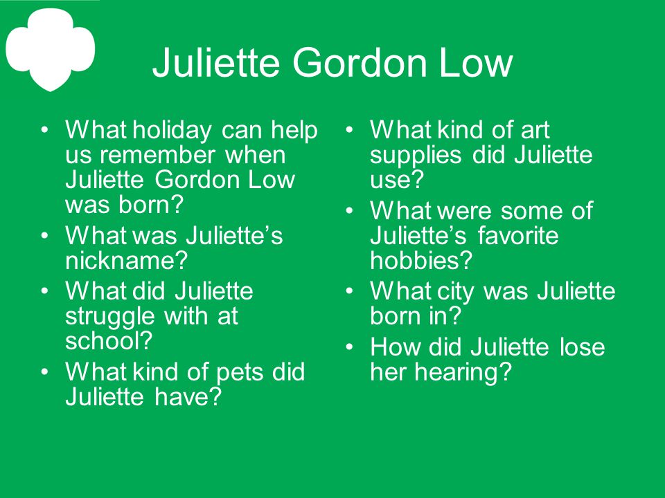 juliette gordon low biography