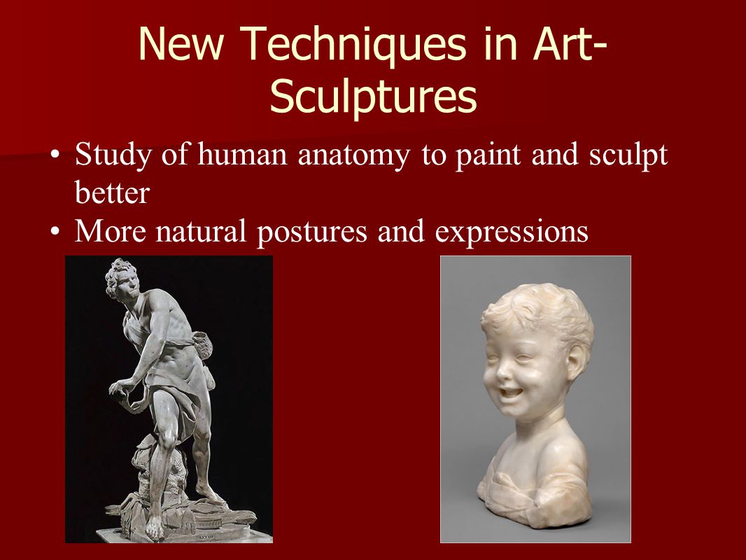 New Techniques in Art-Sculptures