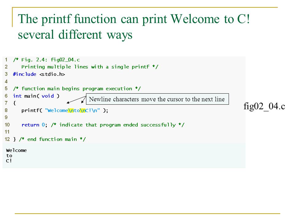 Lecture 2 Introduction to C Programming - ppt video online download