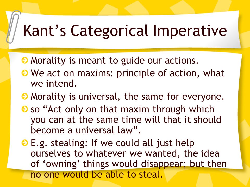 Kant S Categorical Imperative And Euthanasia Ppt Video Online Download