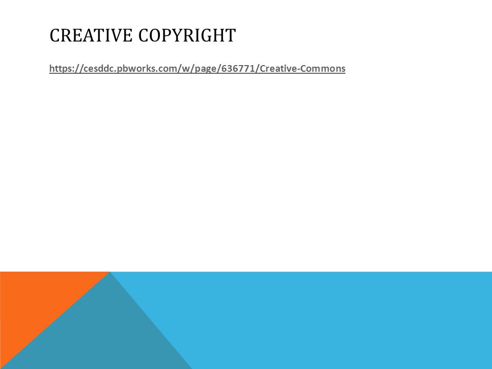 Creative Copyright