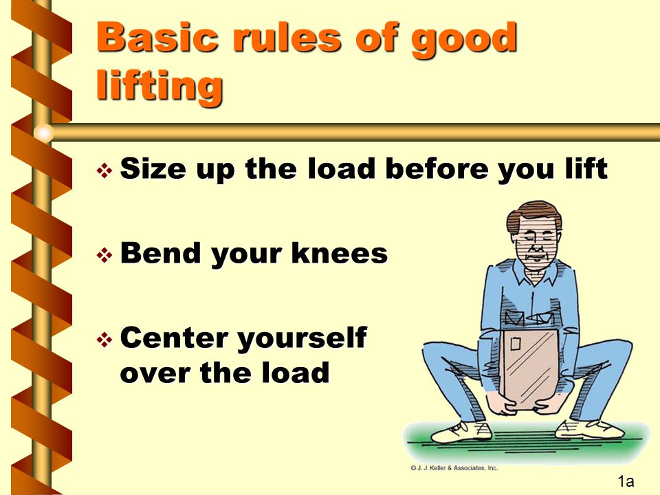 Basic rules of good lifting