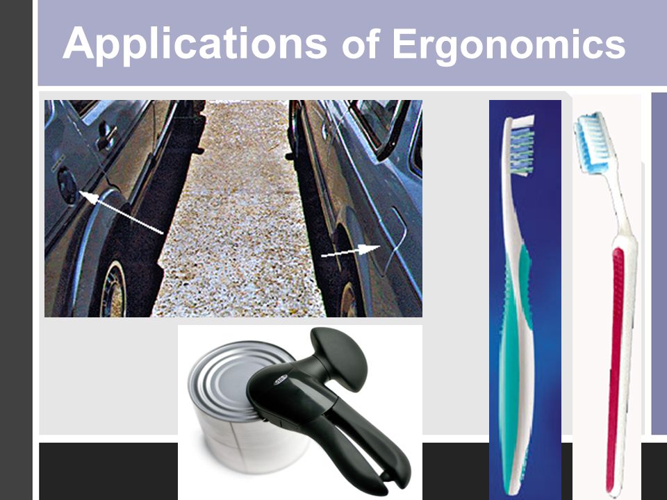 Applications of Ergonomics