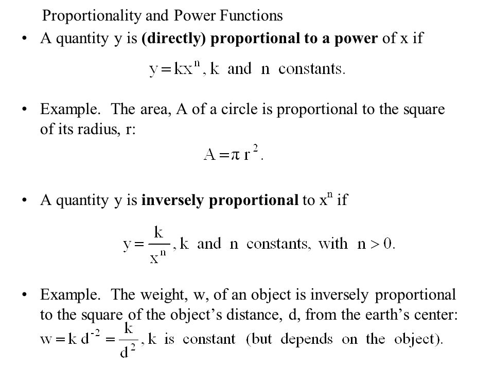 Power Functions A Power Function Is A Function Of The Form Where K And P Are Constants Problem Which Of The Following Functions Are Power Functions Ppt Video Online Download