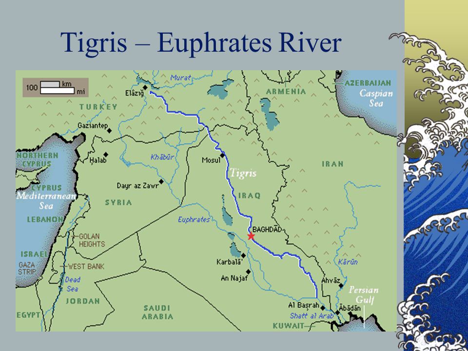 tigris euphrates river system