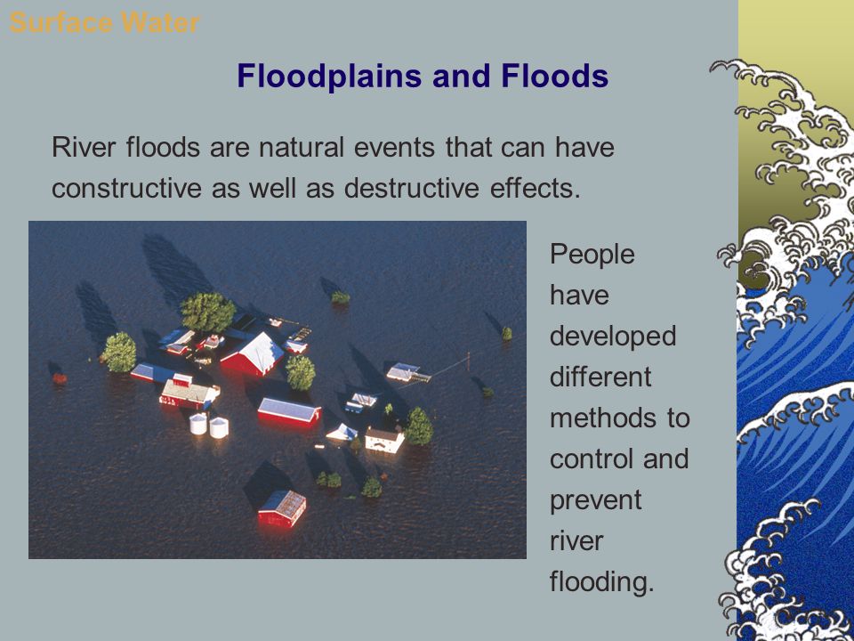 Floodplains and Floods