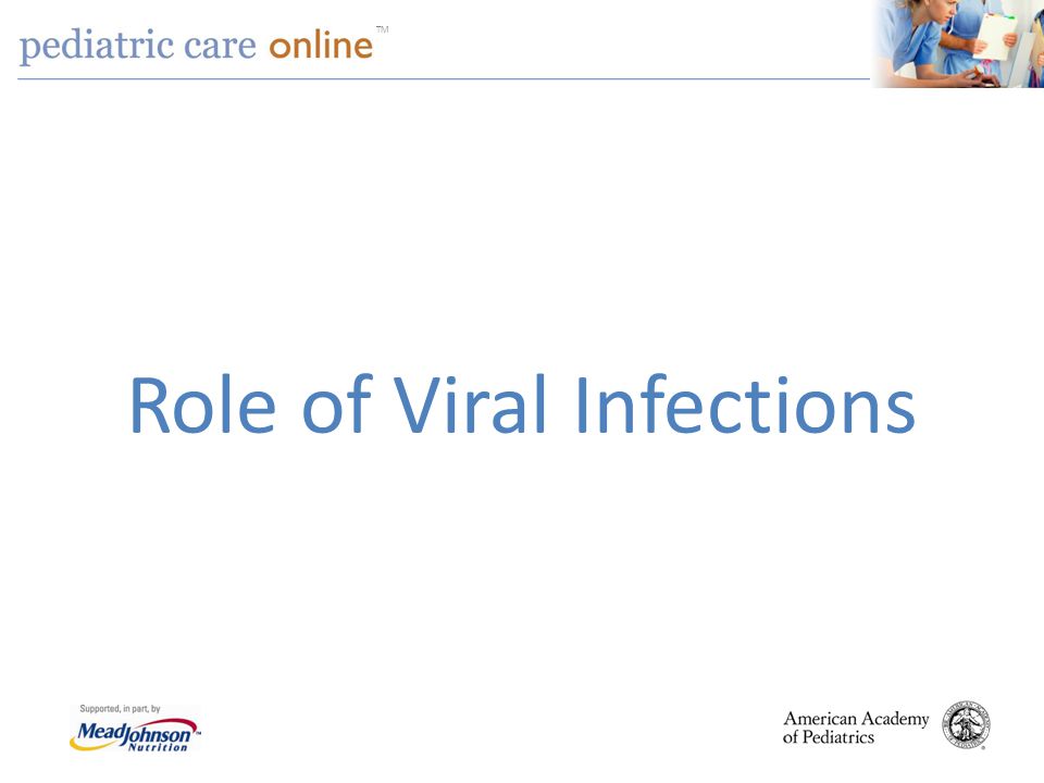 Role of Viral Infections