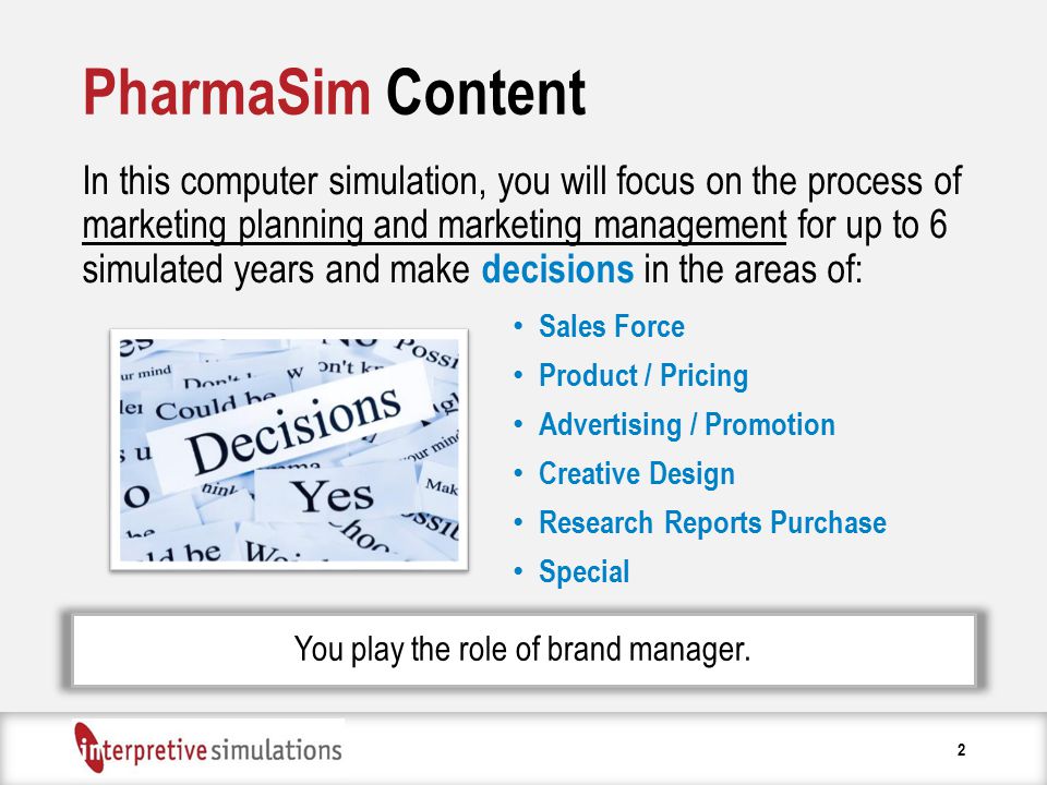 pharmasim simulation tips