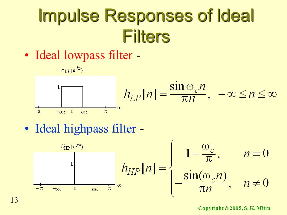 Filtering Filtering is one of the most widely used complex signal  processing operations The system implementing this operation is called a  filter A filter. - ppt video online download