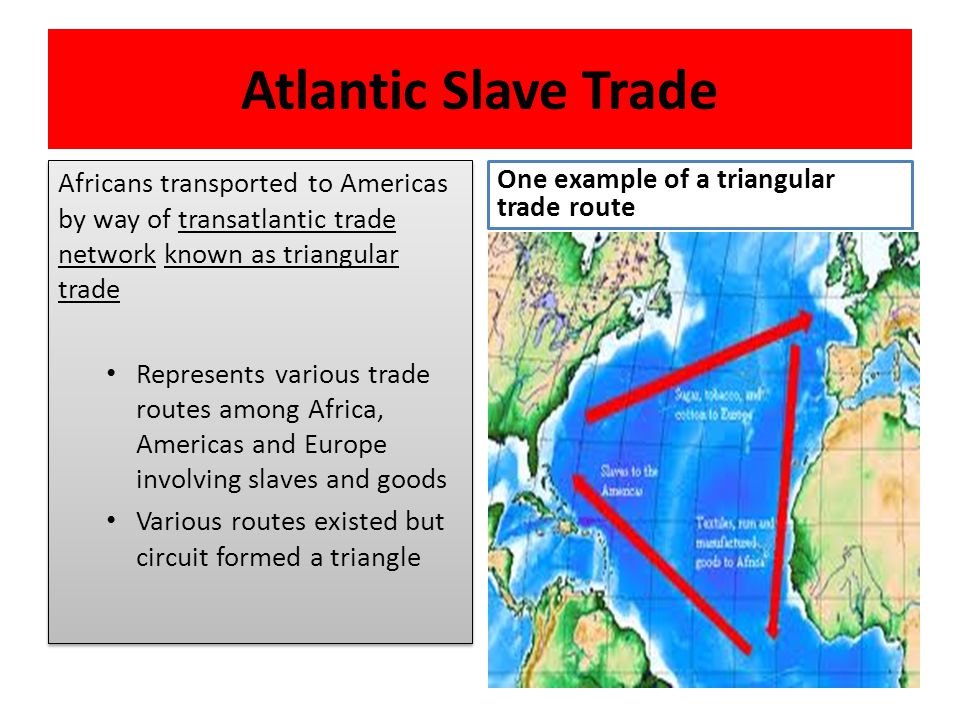 examples of triangular trade