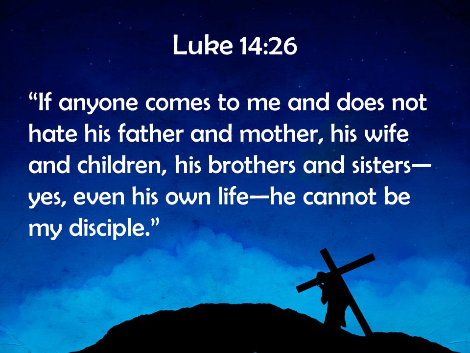 Luke 14:26