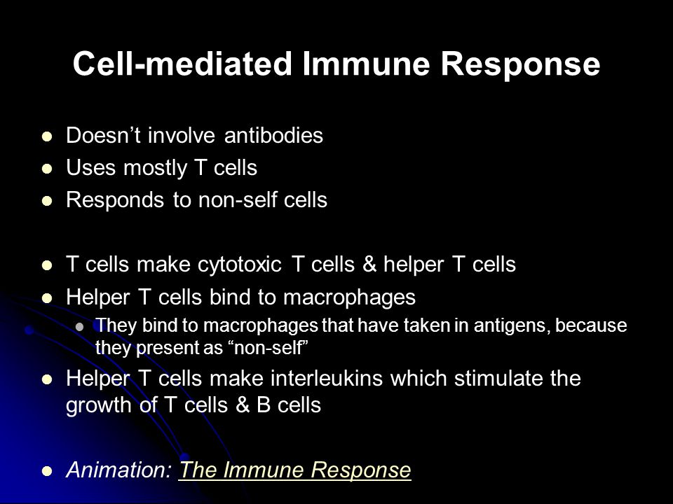 Cell-mediated Immune Response