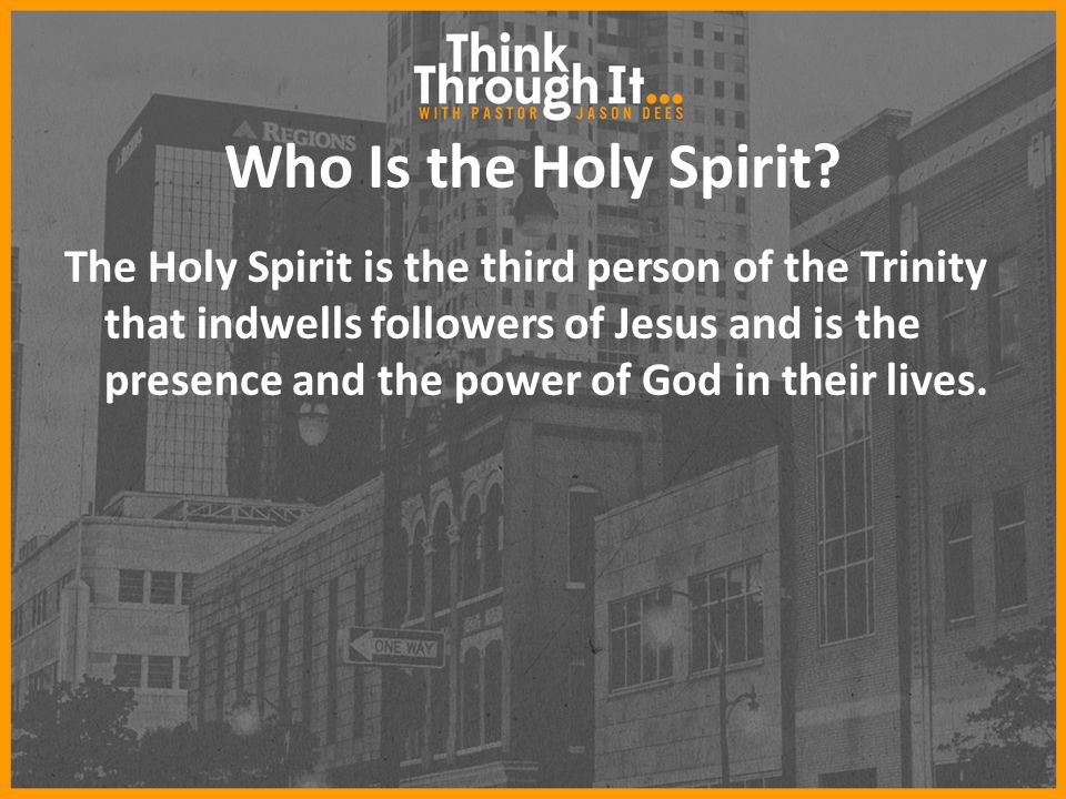 Who Is the Holy Spirit